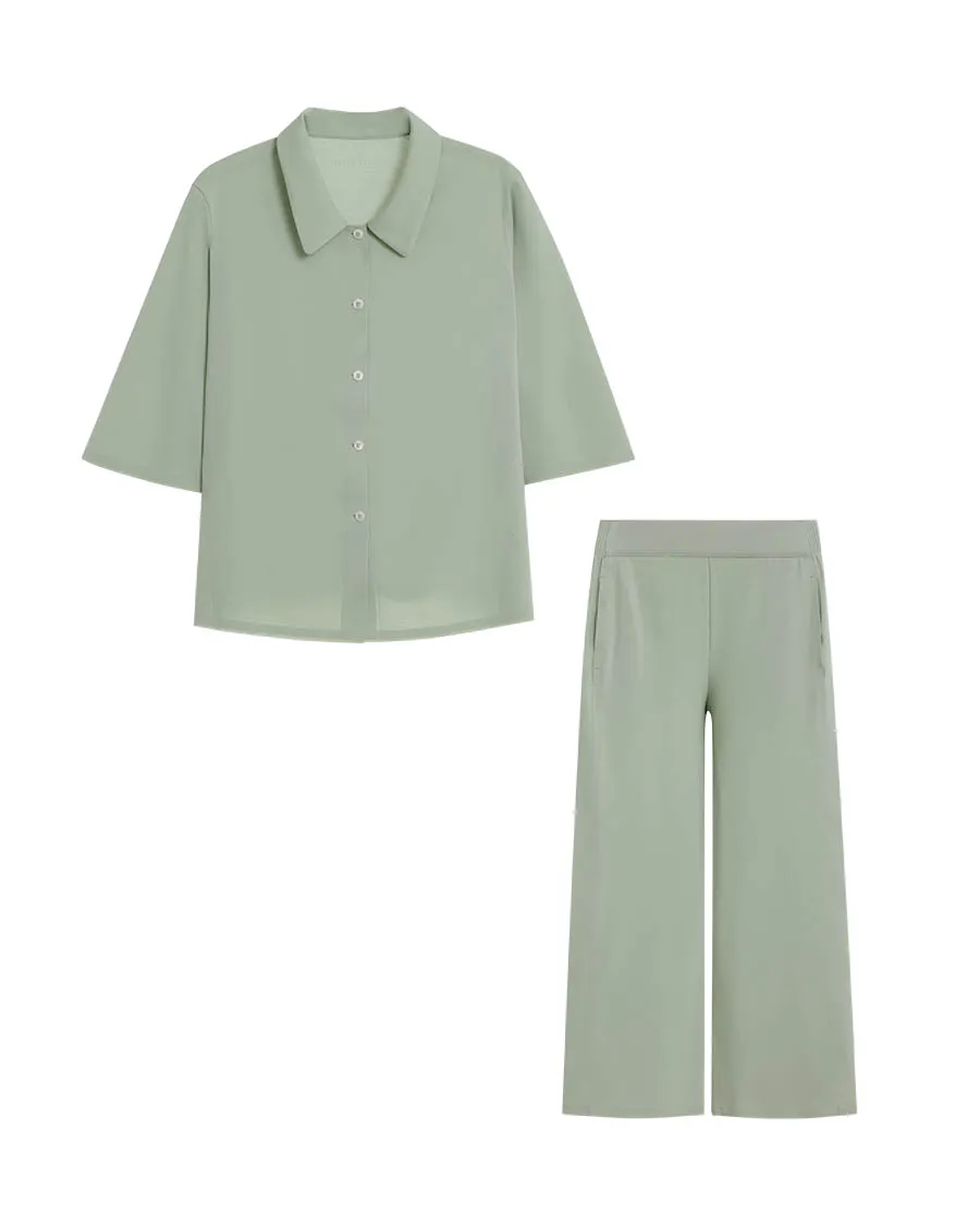 Aimer Algae Sleepwear Pajama Set - Image 13