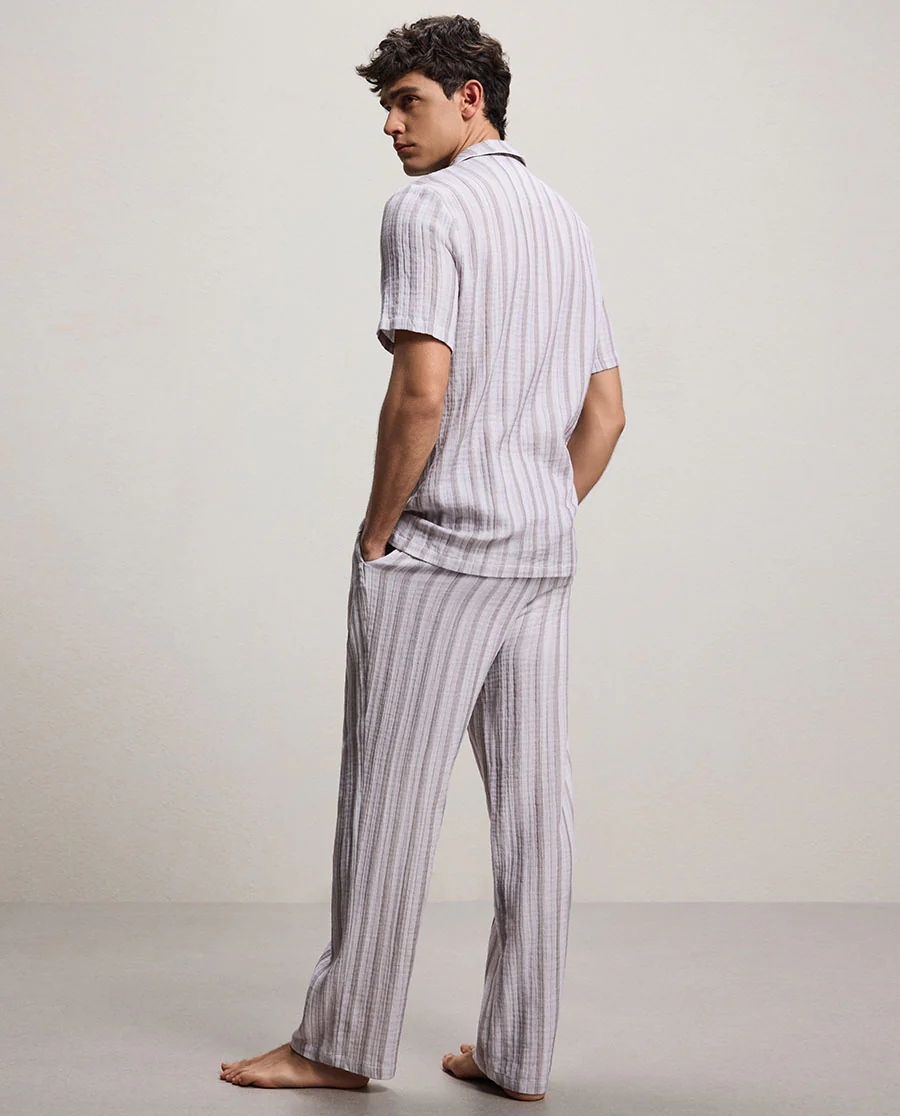 Aimer Men Algae Sleepwear Set - Image 2