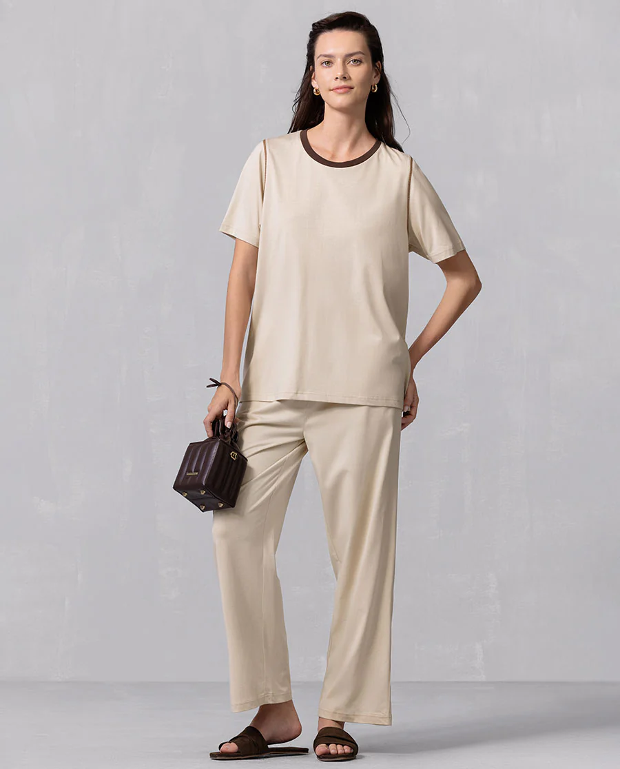 Aimer Short Sleeve Pajama Set - Image 6