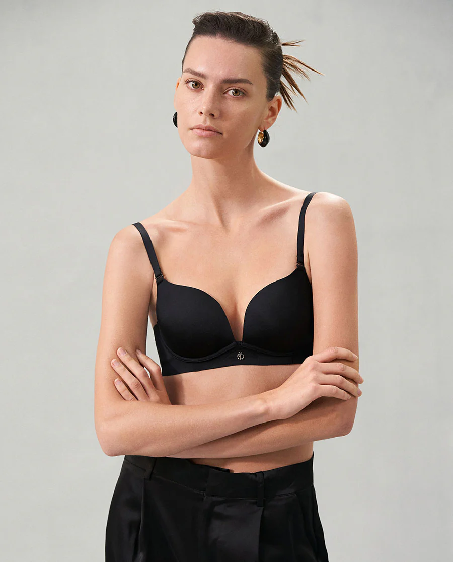 Aimer Wireless Push Up Backless Bra - Image 4